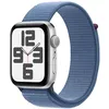 Смарт-часы Apple Watch SE (2023) 40mm Silver Aluminium Case with Winter Blue Sport Loop (MRE33)