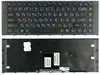 Клавиатура для Sony Vaio VPC-EA черная c черной рамкой 148792471, V081678F, 550102L13-203-G