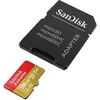 Карта памяти microSDXC UHS-I U3 Sandisk Extreme 128 ГБ, 190 МБ/с, Class 10, SDSQXAA-128G-GN6MA, 1 шт., переходник SD