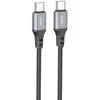 Кабель Hoco X92 Honest, USB Type-C (m) - USB Type-C (m), 3м, 3A, черный [x92 honest type-c to type-c]