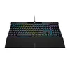 Игровая клавиатура Corsair K70 RGB Pro, проводная, механическая, Cherry MX speed silver, английская раскладка, черный