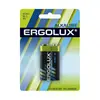 Батарейка Ergolux Alkaline 6LR61, крона, 9 В (6LR61 BL-1)