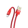 Кабель USB - MicroUSB Hoco U55 (оплетка нейлон) Красный