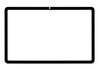 Стекло для переклейки Huawei MatePad 10.4 черное