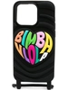 Bimba y Lola чехол для iPhone 14 Pro с тисненым логотипом, черный