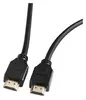 Кабель HDMI 1м Бюрократ BHP-HDMI-2.1-1 круглый черный