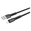 Кабель LDNIO USB/Lightning, 1 м, серый (LS63)