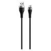 Кабель Red Line USB/microUSB, 2 А, нейлоновая оплетка, 1 м, серый (УТ000035430)