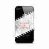 Силиконовый чехол Believe in yourself на iPhone 4/4S