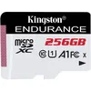 Карта памяти microSDXC UHS-I U1 Kingston High Endurance 256 ГБ, 95 МБ/с, Class 10, SDCE/256GB, 1 шт., без адаптера