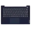 Клавиатура (топ-панель) для ноутбука Lenovo IdeaPad 5-14ALC05 черный с синим топкейсом