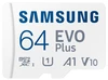 Карта памяти Samsung Evo Plus MB-MC64SA/EU microSDXC U1 Class 10 64GB с адаптером