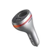 Автозарядка UGREEN CD204 Car Charger Dual USB Single Extension Socket 20 W