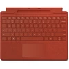 Клавиатура Microsoft Surface Pro Signature Keyboard Cover (Poppy Red), чехол-алькантра 9/X красный