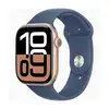 Умные часы Apple Watch Series 10 (GPS), 46 мм, Rose Gold Aluminum Case/Denim Sport Band - M/L