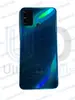 Задняя крышка для Huawei Honor 9A (MOA-LX9N) со стеклом камеры (зеленый) Оригинал