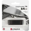 Флешка USB (Type-C) Kingston DataTraveler 70 DT70/64GB 64ГБ, USB3.2, черный