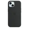 Чехол Apple Silicone Case with MagSafe для iPhone 15 Black (MT0J3)