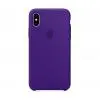 Чехол силиконовый Apple Silicon Case для iPhone Xs Max Фиолетовый