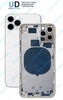 Корпус для iPhone 11 Pro Max (серебро) Premium