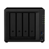 Сетевое хранилище Synology DS420+ NAS с 4 отсеками, черный