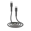 Кабель SBS Lightning/USB Type-C, 1 м, черный (TECABLELIGTC1K)