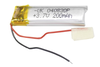 00-00019013 Аккумулятор 3.7V 200mAh 4.0x8.0x30mm универсальный с проводками