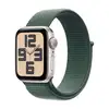 Умные часы Apple Watch SE 2024 (GPS), 40 мм, Starlight Aluminum Case/Lake Green Sport Loop