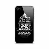 Силиконовый чехол Not all white на iPhone 4/4S