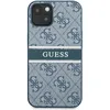 Чехол (клип-кейс) Guess, для Apple iPhone 13, противоударный, синий [guhcp13m4gdbl]