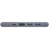 USB-C 3.0 Hub Baseus CAHUB-L0G на 2 USB 3.0, HDMI, Thunderbolt 3, RJ45, SD/microSD