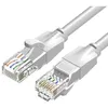 Патч-корд VENTION IBEHI литой (molded), UTP, кат.6, 3м, 4 пары, 24AWG, алюминий омедненный, многожильный, серый