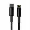 Кабель Baseus Tungsten Gold Fast Charging Data Cable Type-C/Lightning 1m Black (CATLWJ-01)