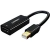 Кабель аудио-видео UGREEN MD112, miniDisplayport (m) - HDMI (f), 0.25м, GOLD, ф/фильтр, черный [10461]