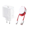 Сетевое зарядное устройство USB для OnePlus/OPPO/Realme/Vivo (100W, SuperVOOC, кабель Type-C) Белый