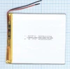 Аккумулятор универсальный 3x92x104 мм 3.8V 4000mAh Li-Pol (2 Pin)