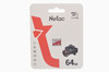 Карта памяти Netac P500 Eco microSDHC 64Gb (без адаптера)