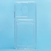 Чехол-накладка - SC276 с картхолдером для "TECNO Spark 10 4G" (transparent)