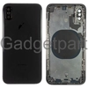 Задняя крышка в сборе iPhone X Черная (Space Gray, Black) Оригинал