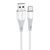 Кабель USB - micro USB Borofone BX60 (повр. уп.)  100см 2,4A  (white)