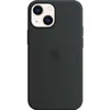 Чехол (клип-кейс) Apple Silicone Case with MagSafe, для Apple iPhone 13 mini, темная ночь [mm223ze/a]