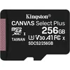 Карта памяти microSDXC UHS-I U3 Kingston Canvas Select Plus 256 ГБ, 100 МБ/с, SDCS2/256GBSP, 1 шт., без адаптера