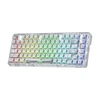 Клавиатура игровая беспроводная Redragon Elf Pro K649, Translucent, белый, английская раскладка