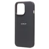 Чехол-накладка [ORG] Soft Touch для "Apple iPhone 14 Pro" (dark grey) (212195)