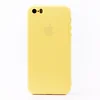 Чехол-накладка ORG Full Soft Touch для "Apple iPhone 5/iPhone 5S/iPhone SE" (yellow)