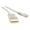 Кабель Hyperline PC-110-RJ45-4P-C5e-1M-LSZH-GY (229903)