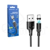 Кабель USB - Type-C Borofone BX41 (3A, магнитный) Черный