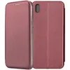 Чехол-книжка для Huawei Y5 (2019) (темно-красный) Fashion Case