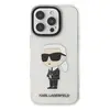 Чехол Karl Lagerfeld для iPhone 16 Pro Max, PC/TPU NFT Karl Ikonik Hard Transparent (KLHCP16XHNIKTCT)