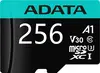 Карта памяти MICRO SDXC 256GB W/AD. AUSDX256GUI3V30SA2-RA1 ADATA